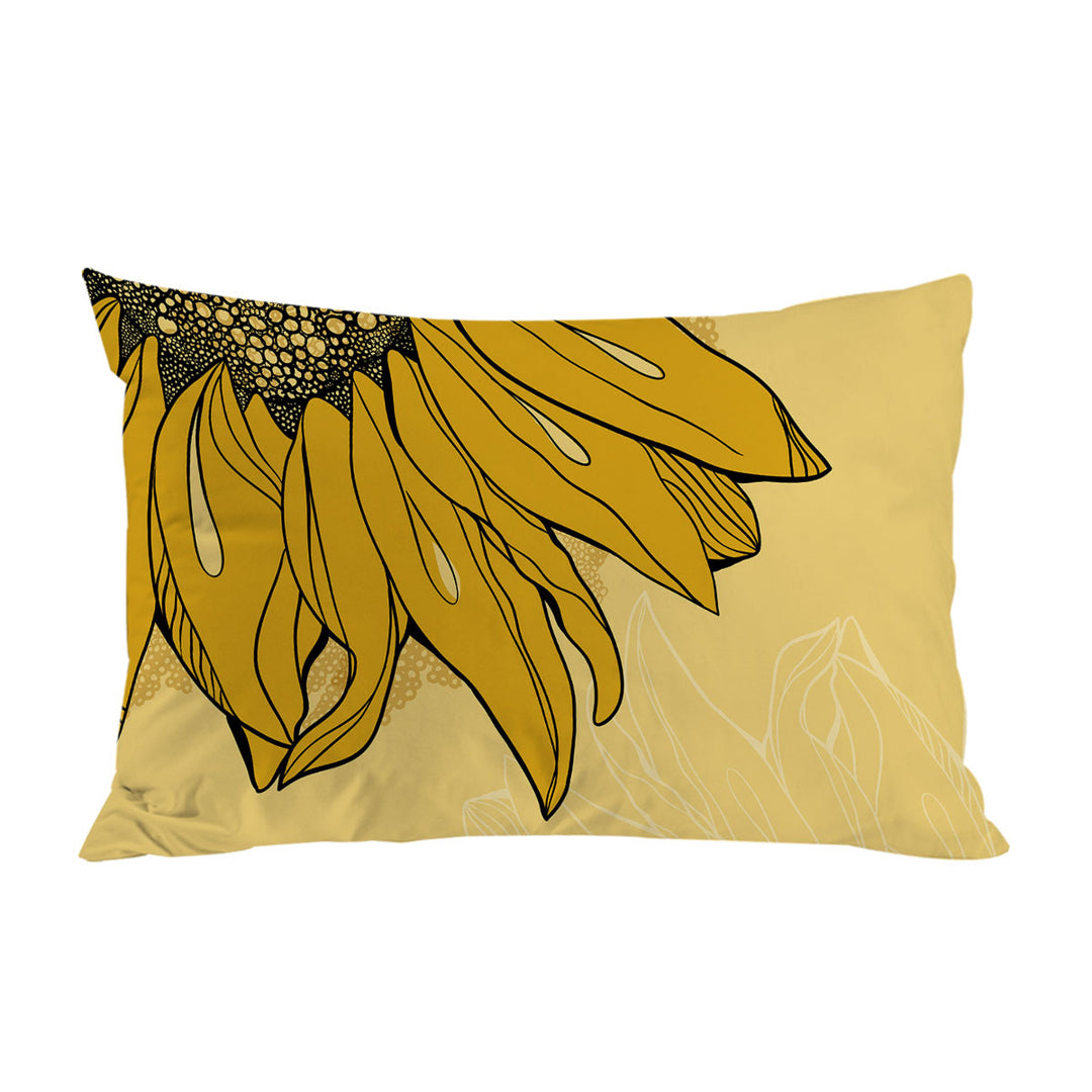 Hidden Sunflower King Pillow Cases
