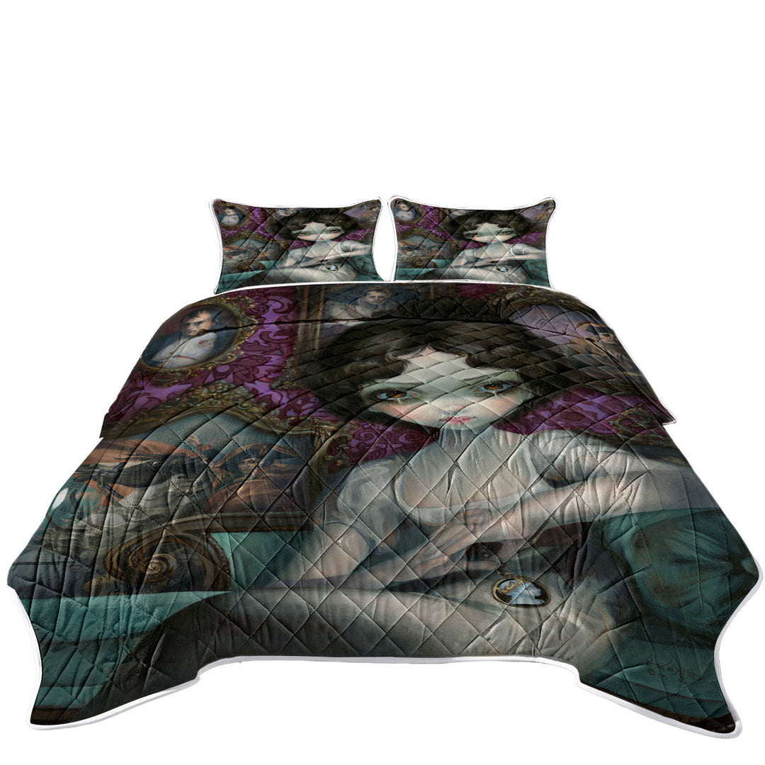 History Art Napoleon and Josephine Daybed Covers Sets
