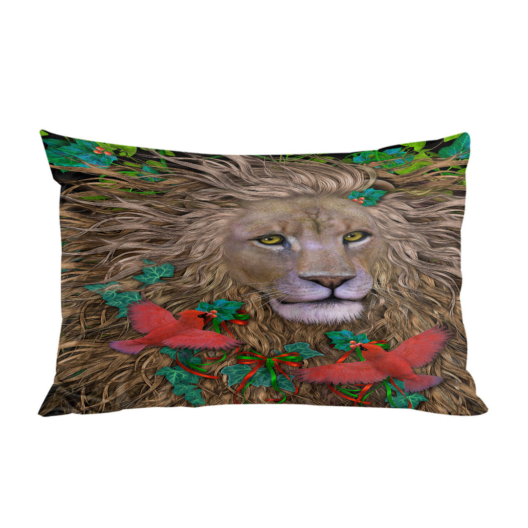 Honorable Lion the King of Peace King Pillow Cases