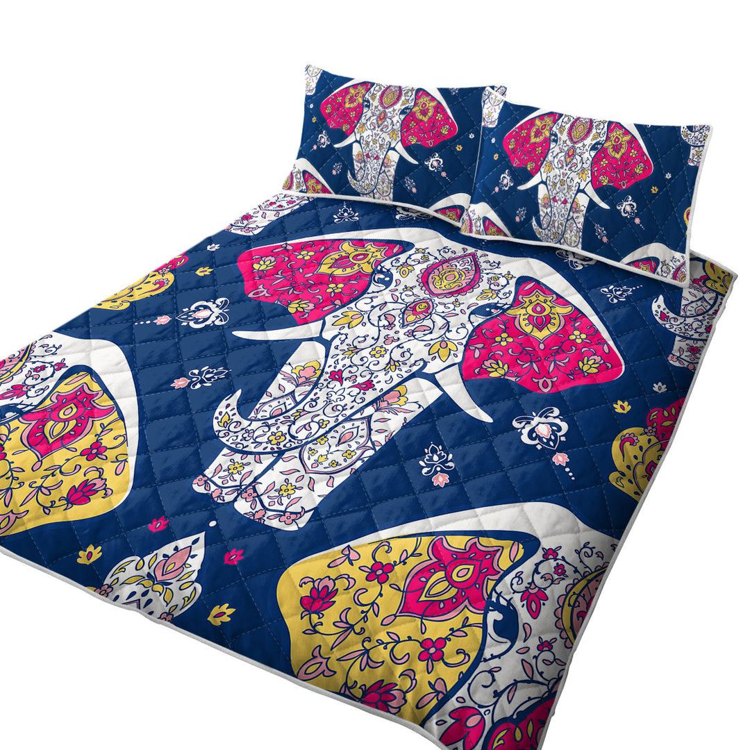 Indian Princess Elephant Daybed Covers Sets