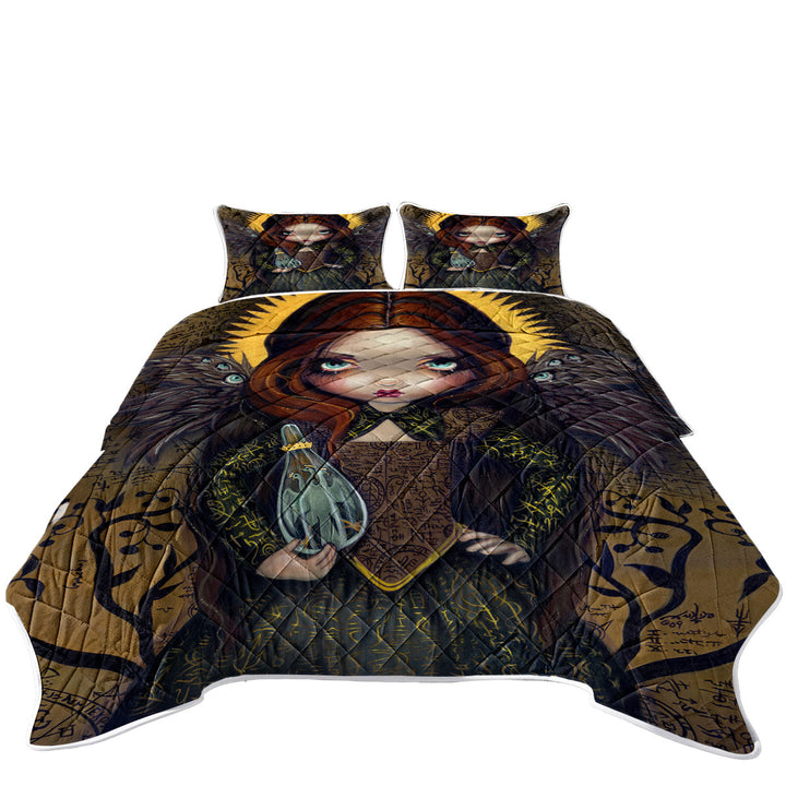 King Quilt with Dress of Alchemy Dark Angel
