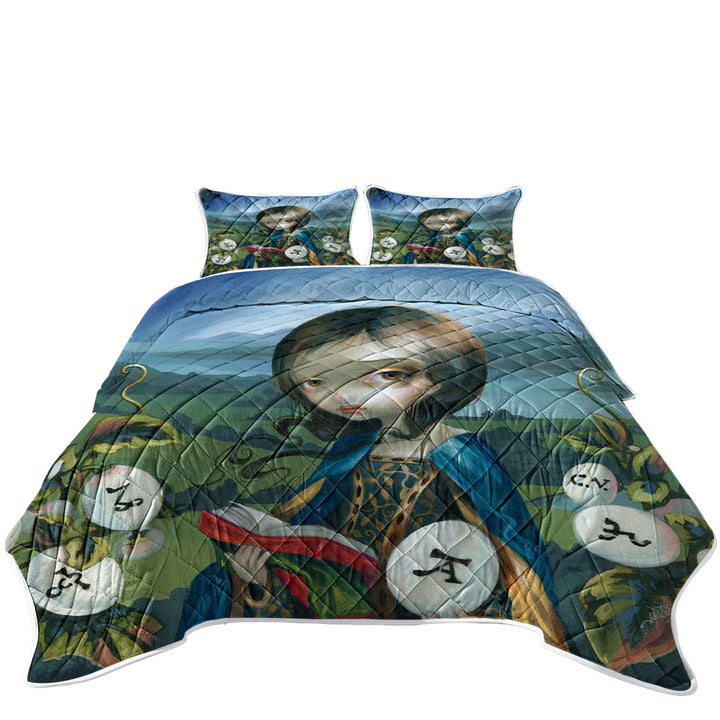 King Size Quilt Sets with Alchemy Woman The Philosopher_s Egg