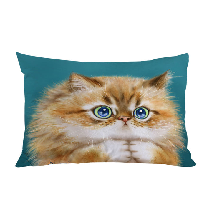 Kittens for Children Cute Innocent Cat Pillowcase