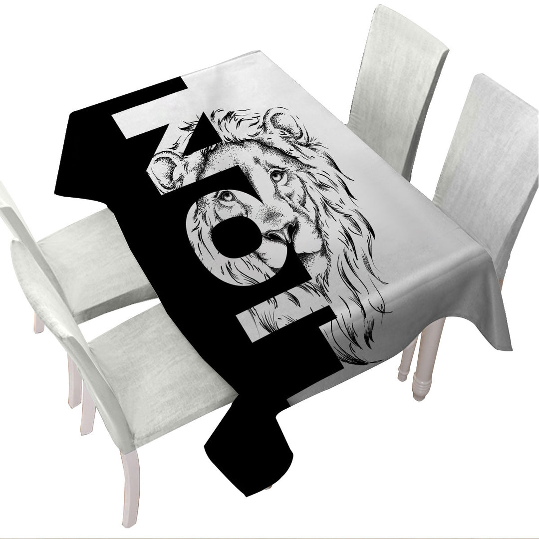 Lion Tablecloths