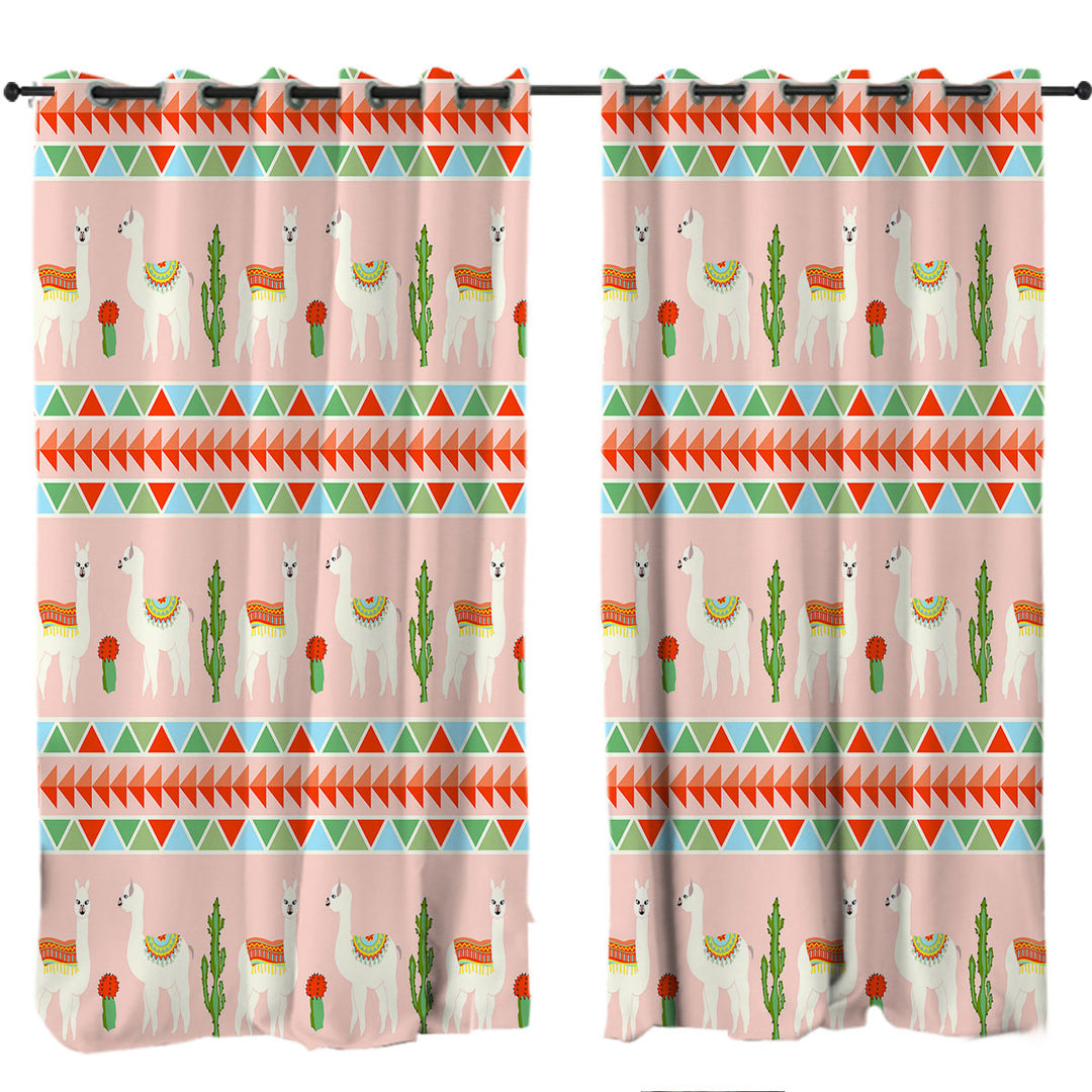 Llamas Curtain