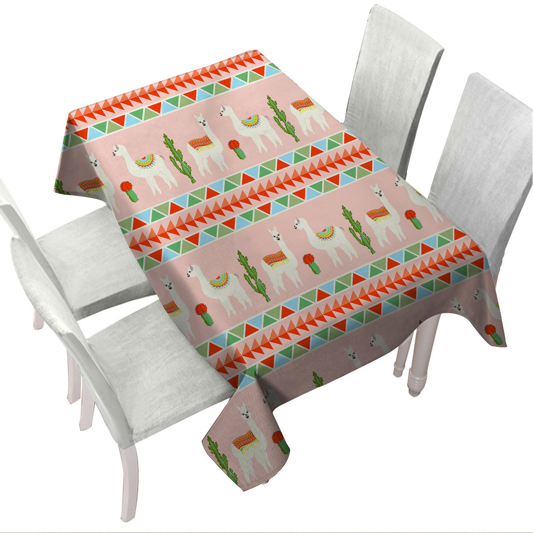 Llamas Tablecloths