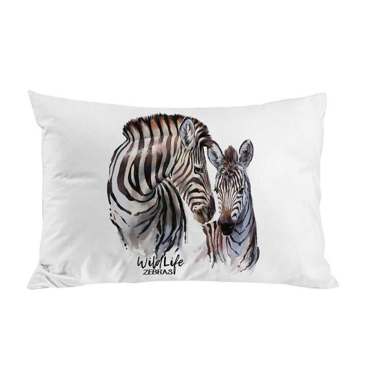 Magnificent Wildlife Art Zebras Pillowcase