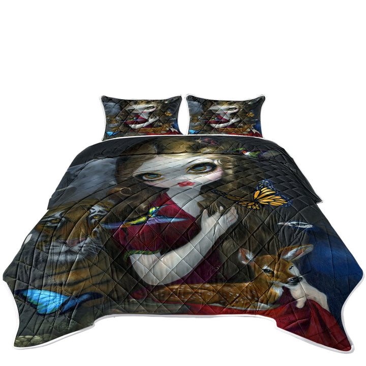 Maiden Fauna the Goddess of Animals Quilt shop near me