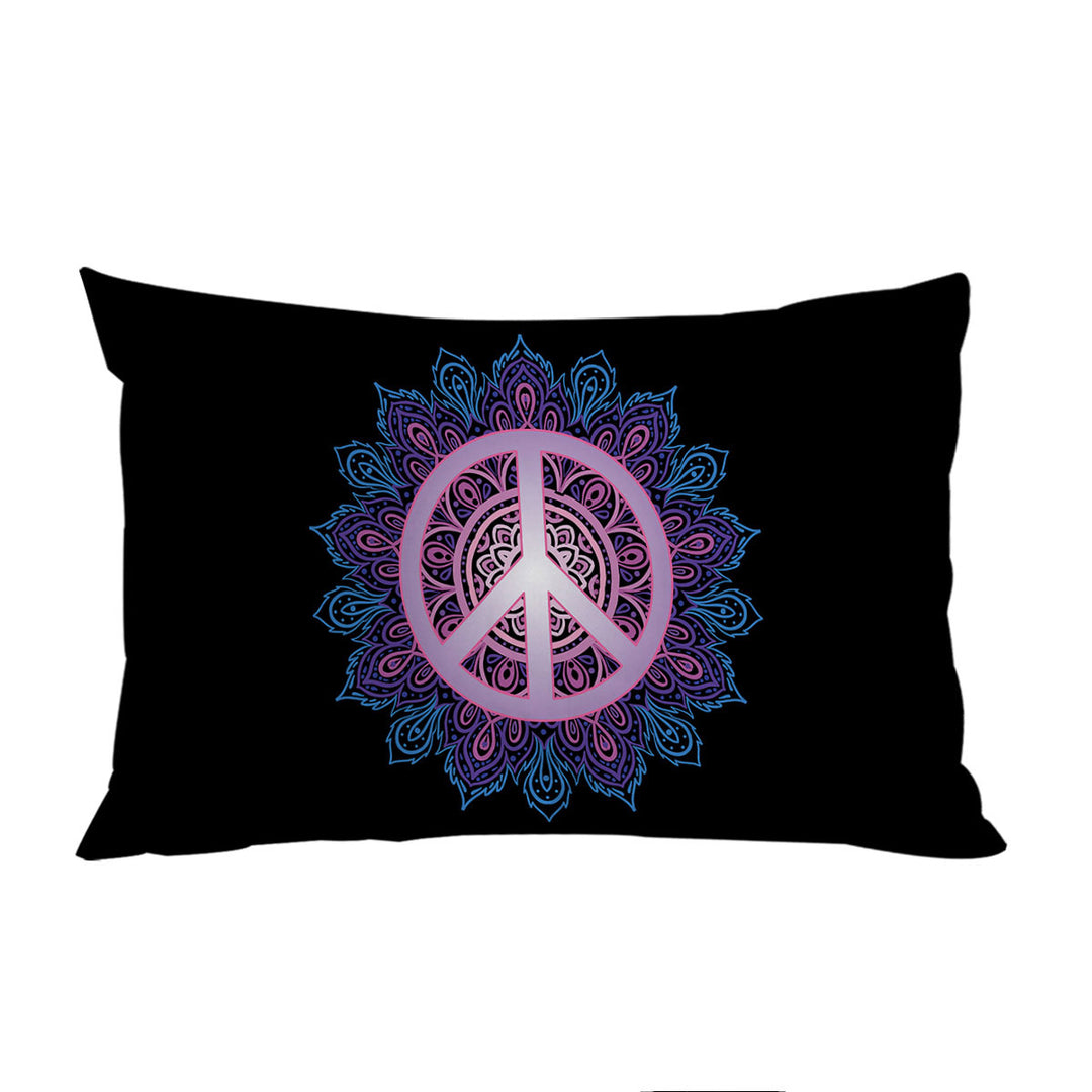 Mandala Peace Pillowcase