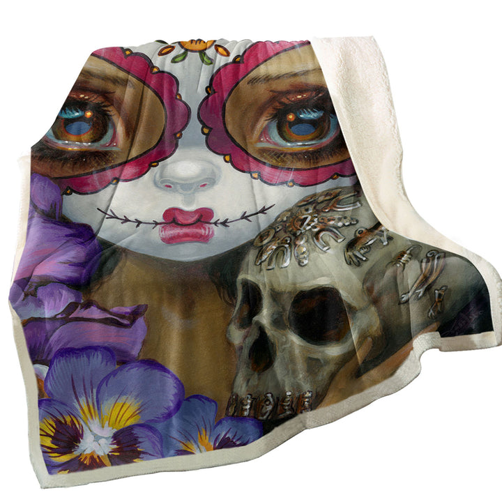 Milagros La Calavera Day of the Dead Throws