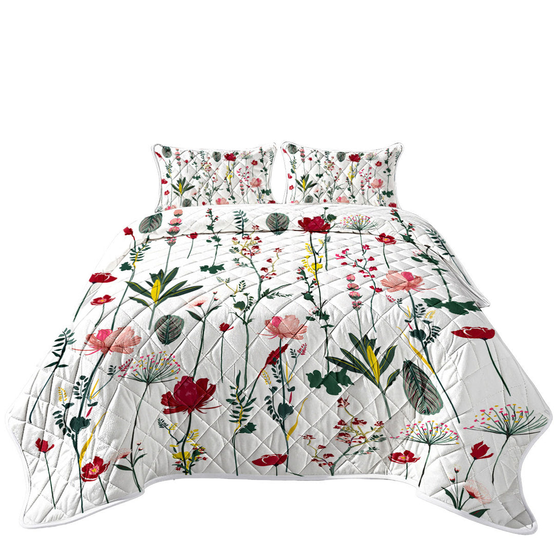 Modest Flower Garden Quilt