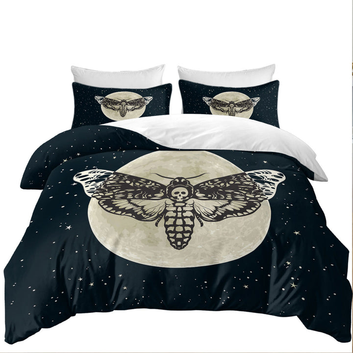 Moon Moth Duvet Covers