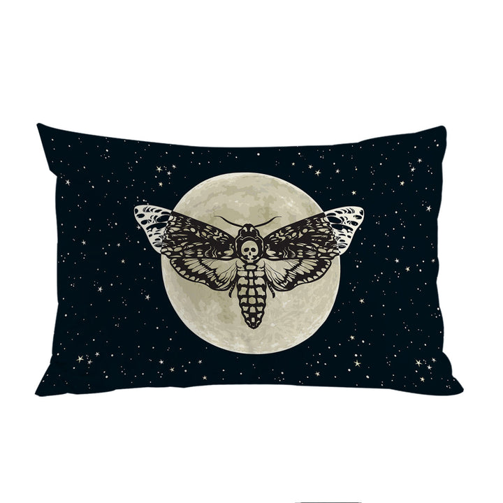 Moon Moth Pillow Case Covers