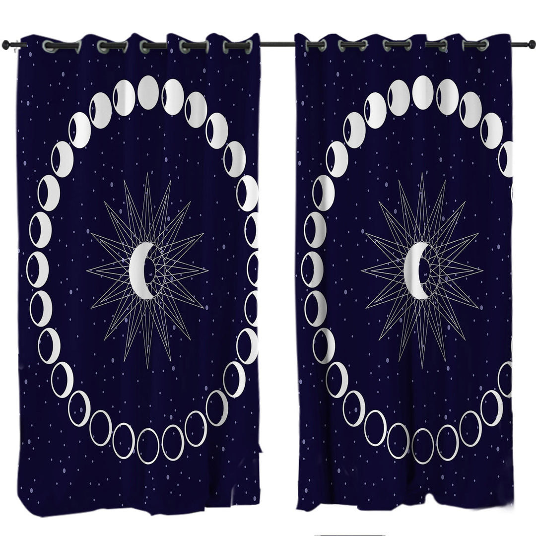 Moon Time Custom Curtains