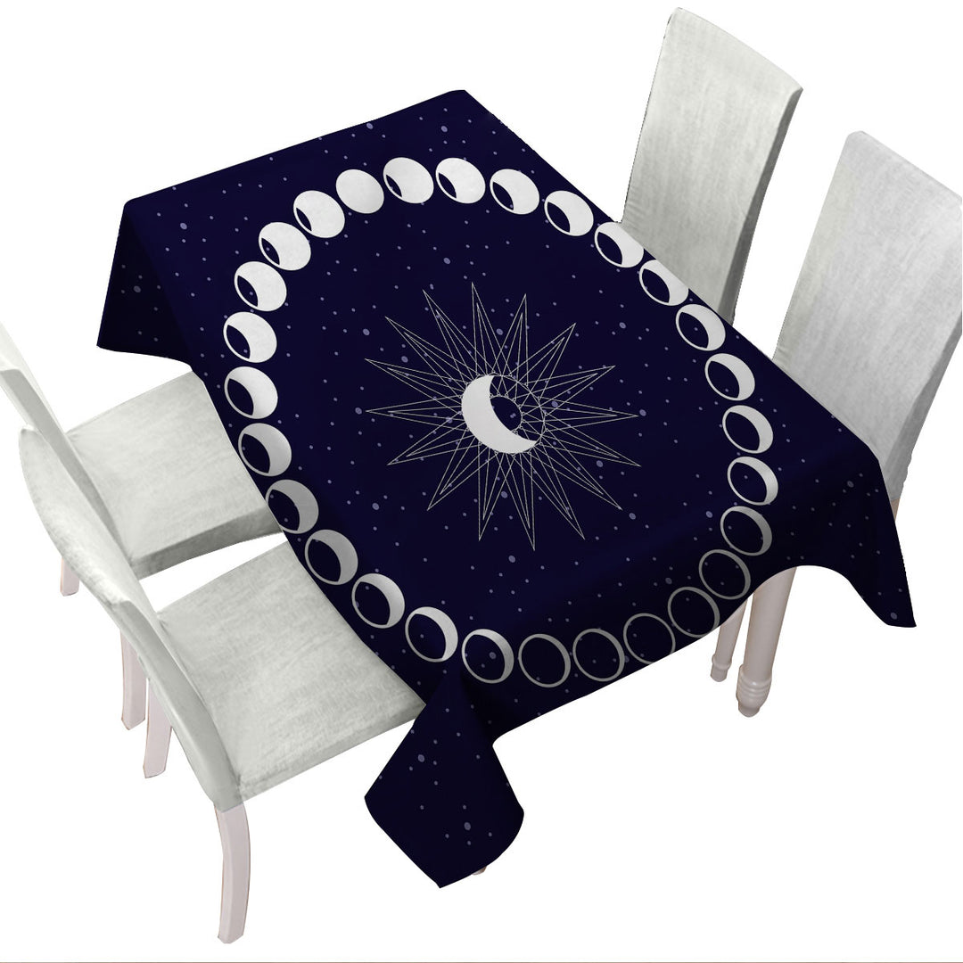 Moon Time Custom tablecloths