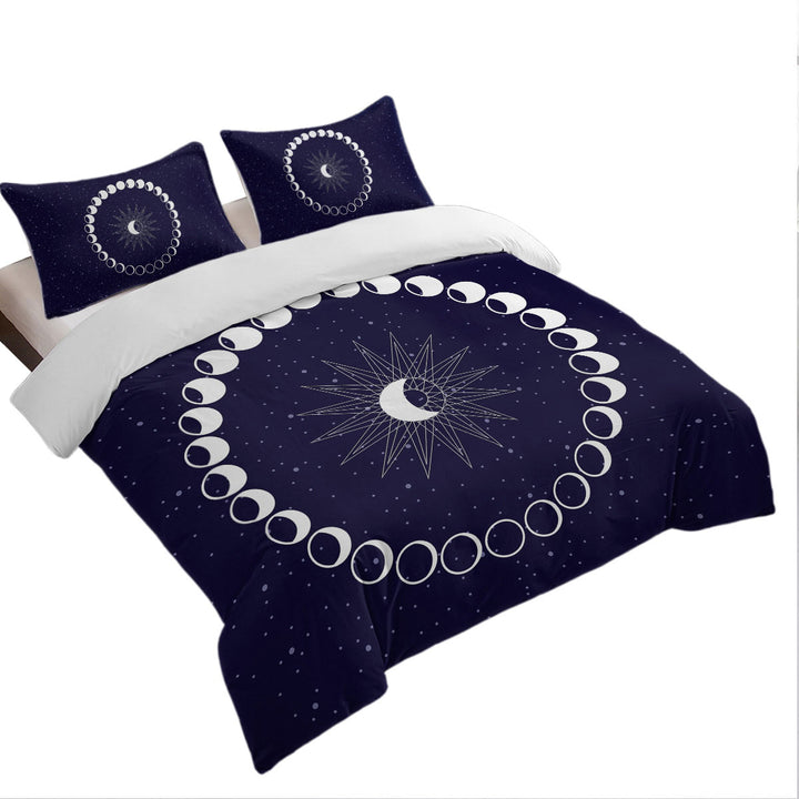 Moon Time Duvet Cover