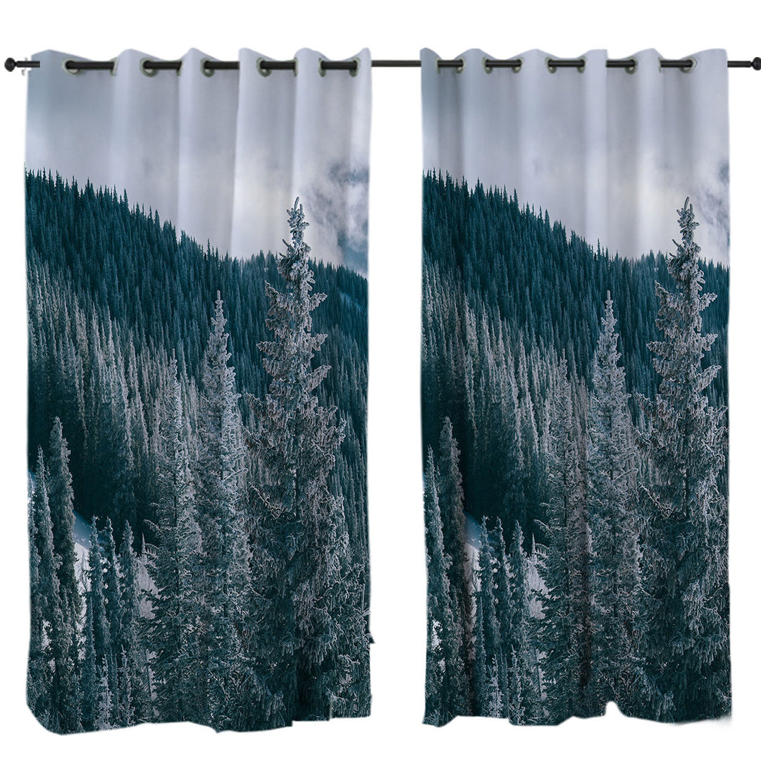 Mountain Forest Drapery