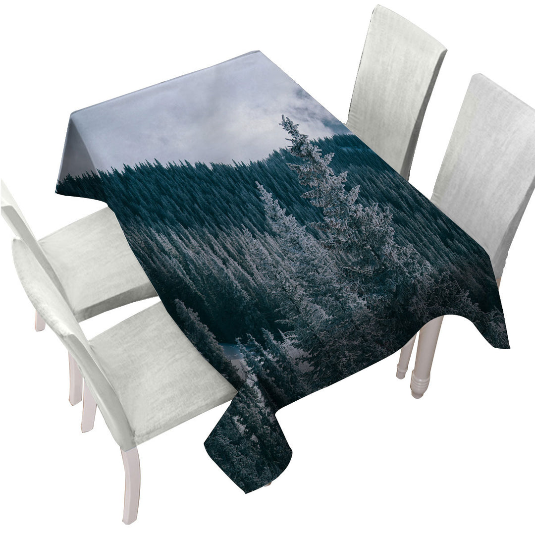 Mountain Forest Tablecloths