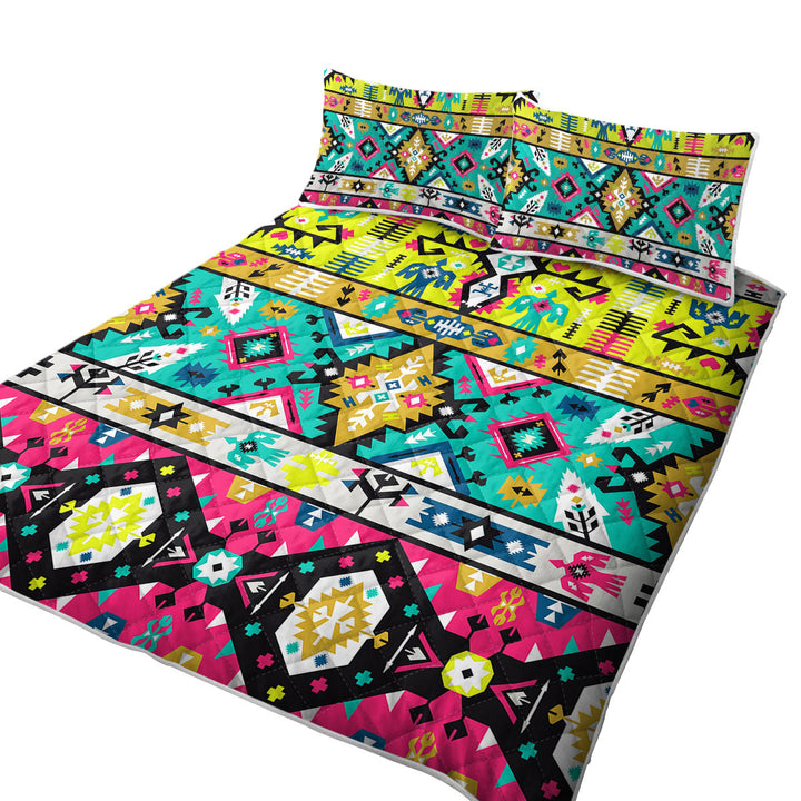 Multi Colored Aztec Quilt