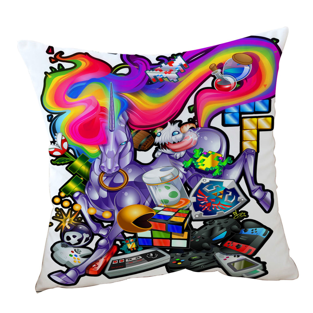 Multi Colored Gamers Design Cushions