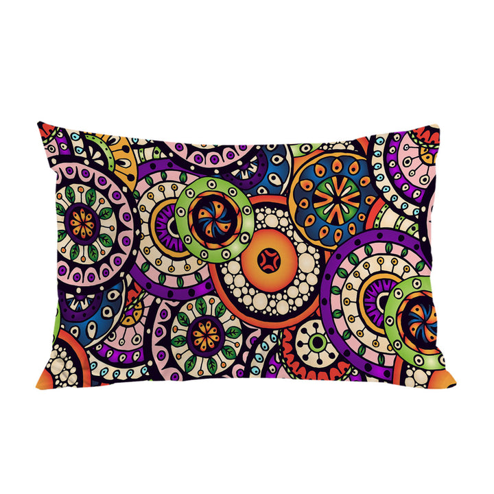 Multi Colored Mandalas Stack Bed Covers