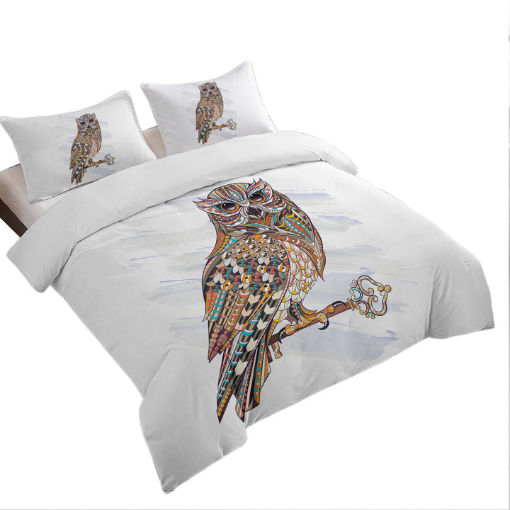 Multi Colored Owl Daybed Covers Sets