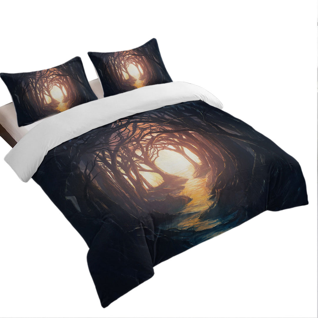 Mysterious Woods Duvet Covers