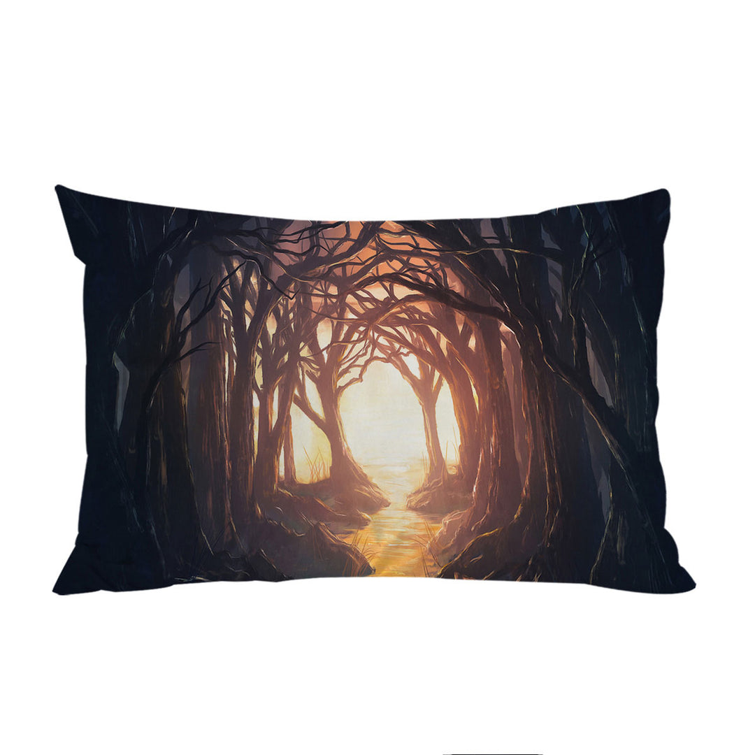 Mysterious Woods Pillowcases
