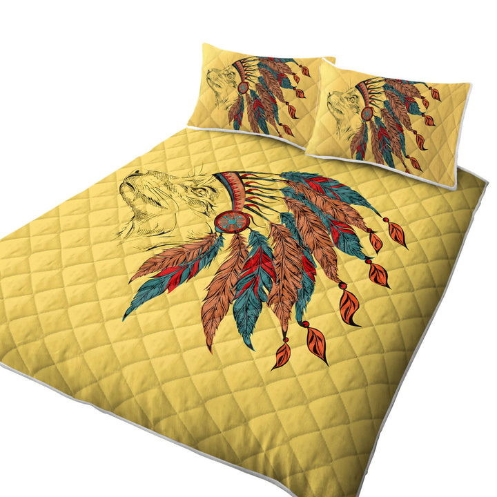 Native American Chief Fox Quilts
