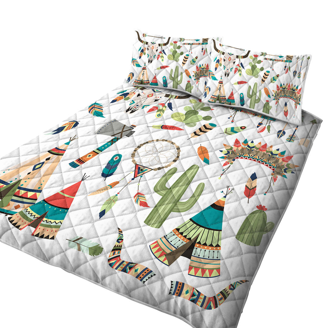 Native American Kit for Kids Coverlet