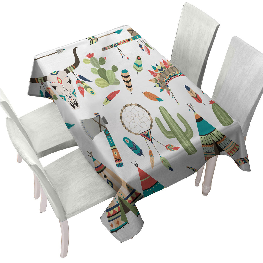 Native American Kit for Kids Custom table cloth