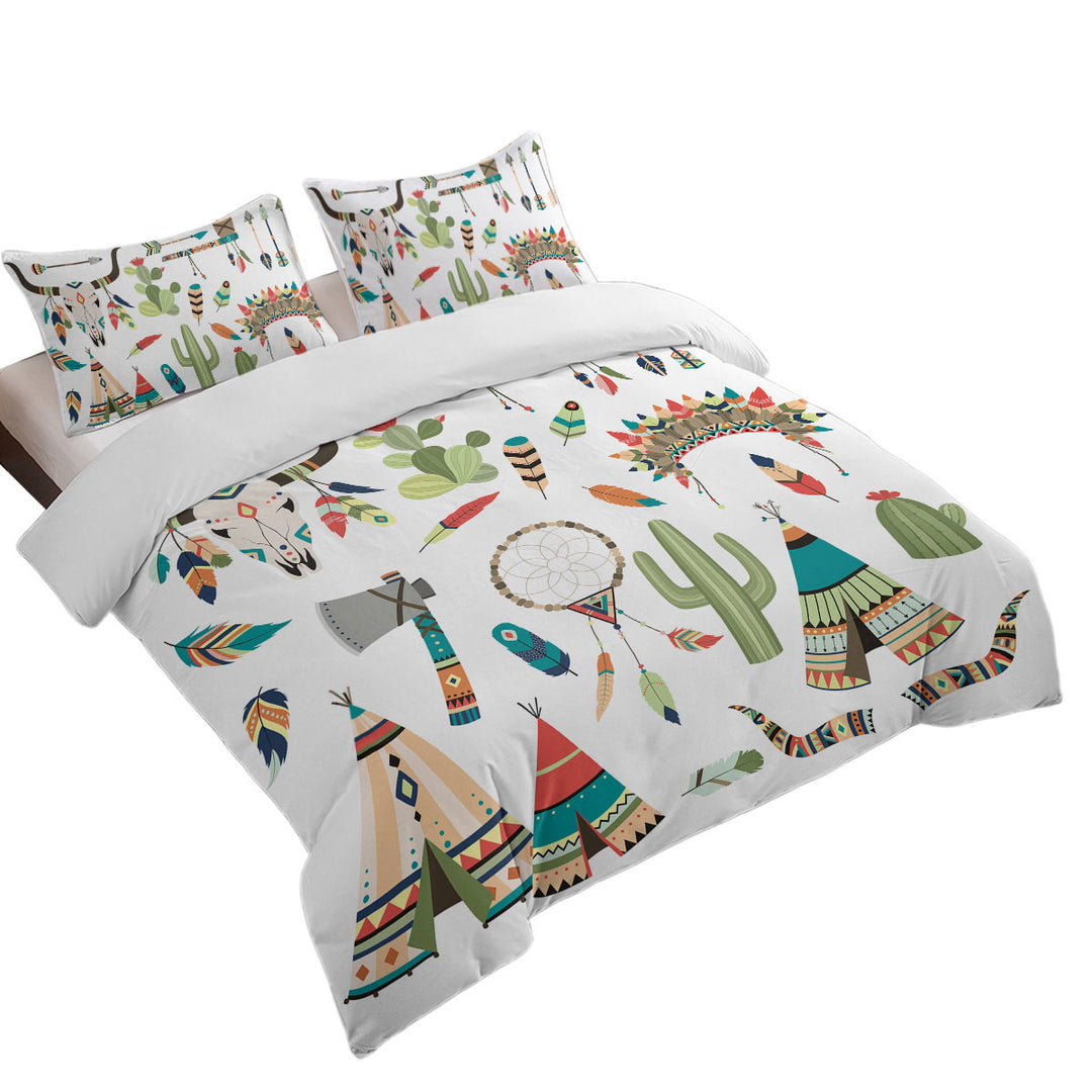 Native American Kit for Kids Duvet Covers