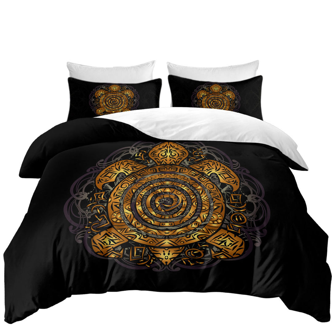 Oriental Turtle full Size Duvet Cover