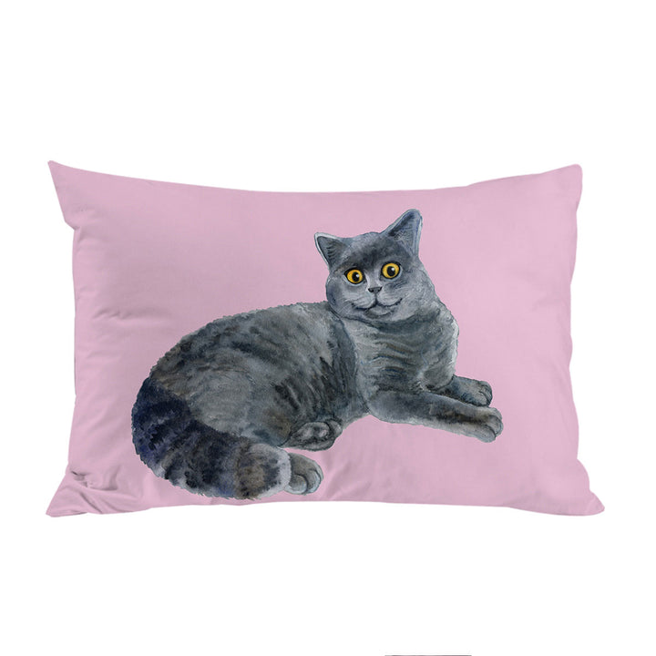 Painted Cats Pillow Cases