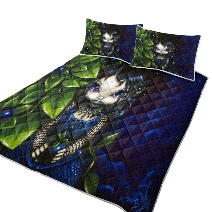 Painted Goth Girl Daybed Covers Sets