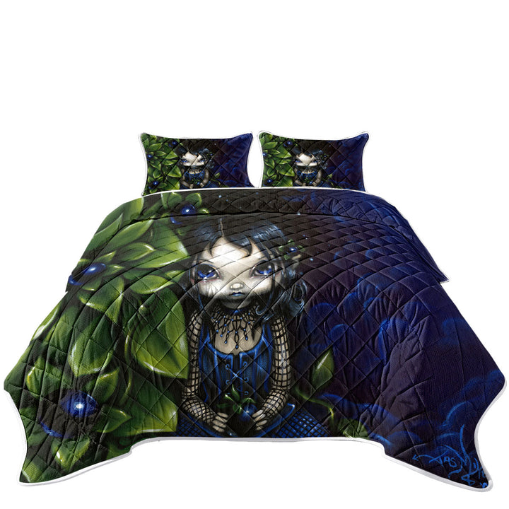 Painted Goth Girl Quilt shop near me