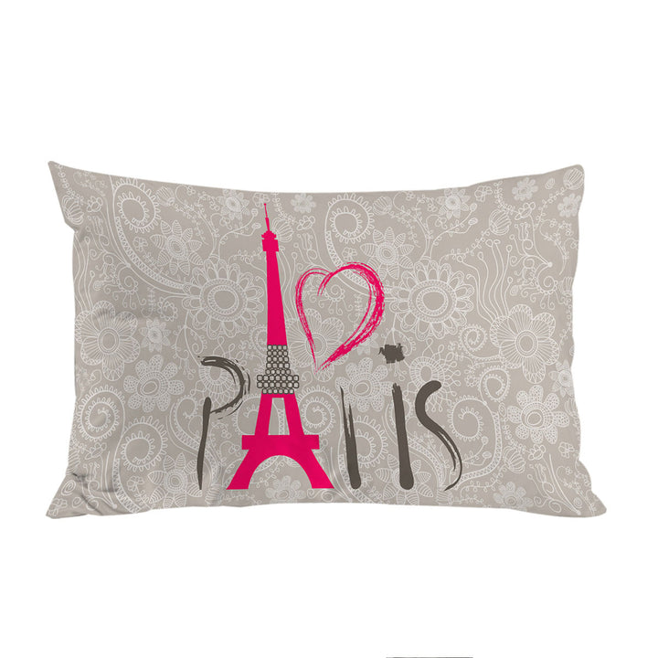 Paris Pillow Case Covers