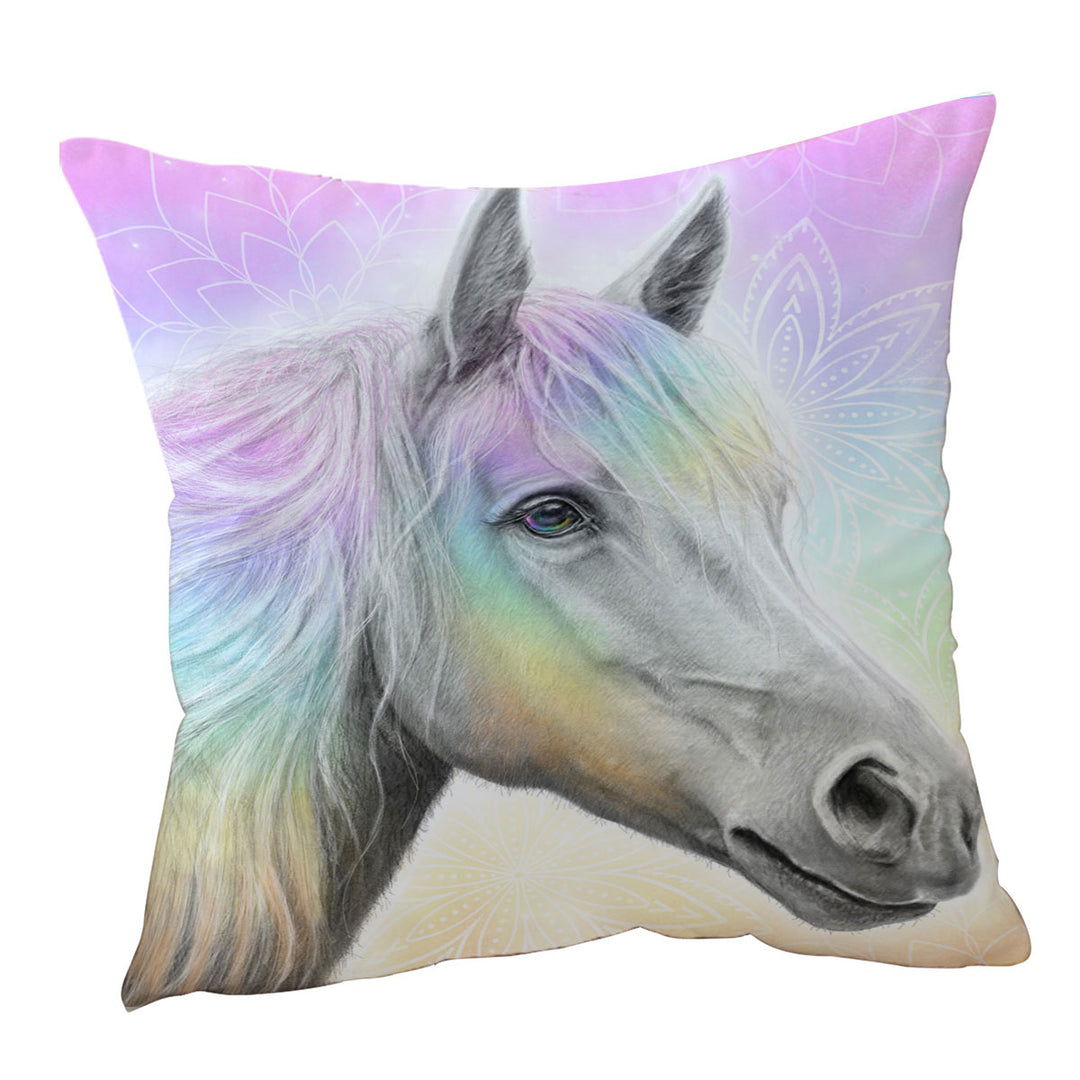 Pastel Dream Horse Cushions