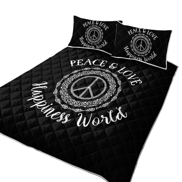 Peace and Love Positive Coverlets