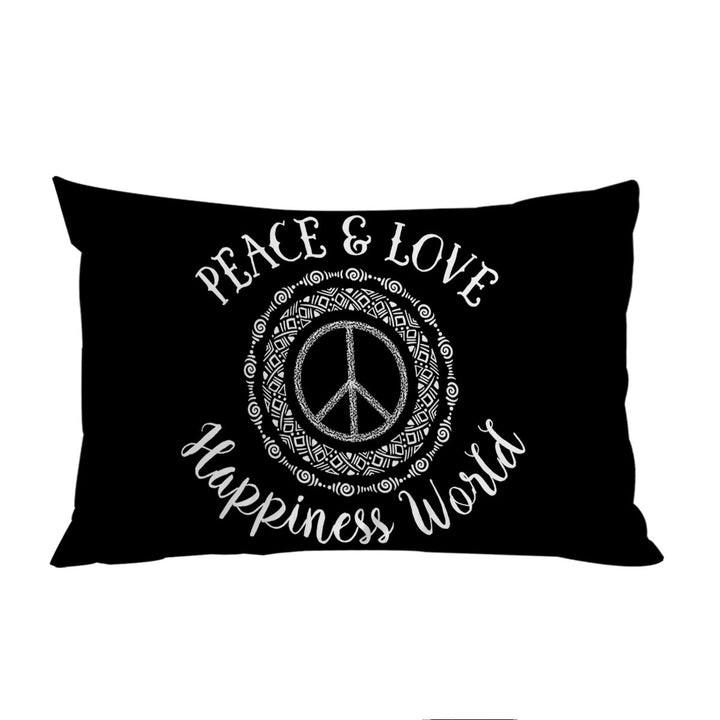 Peace and Love Positive Pillow Case Covers