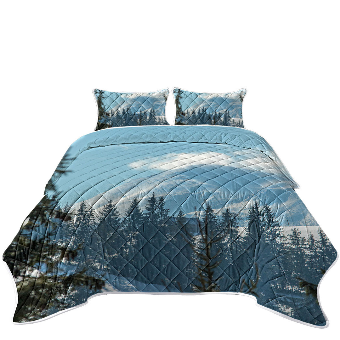 Peaceful Mountain View Quilt