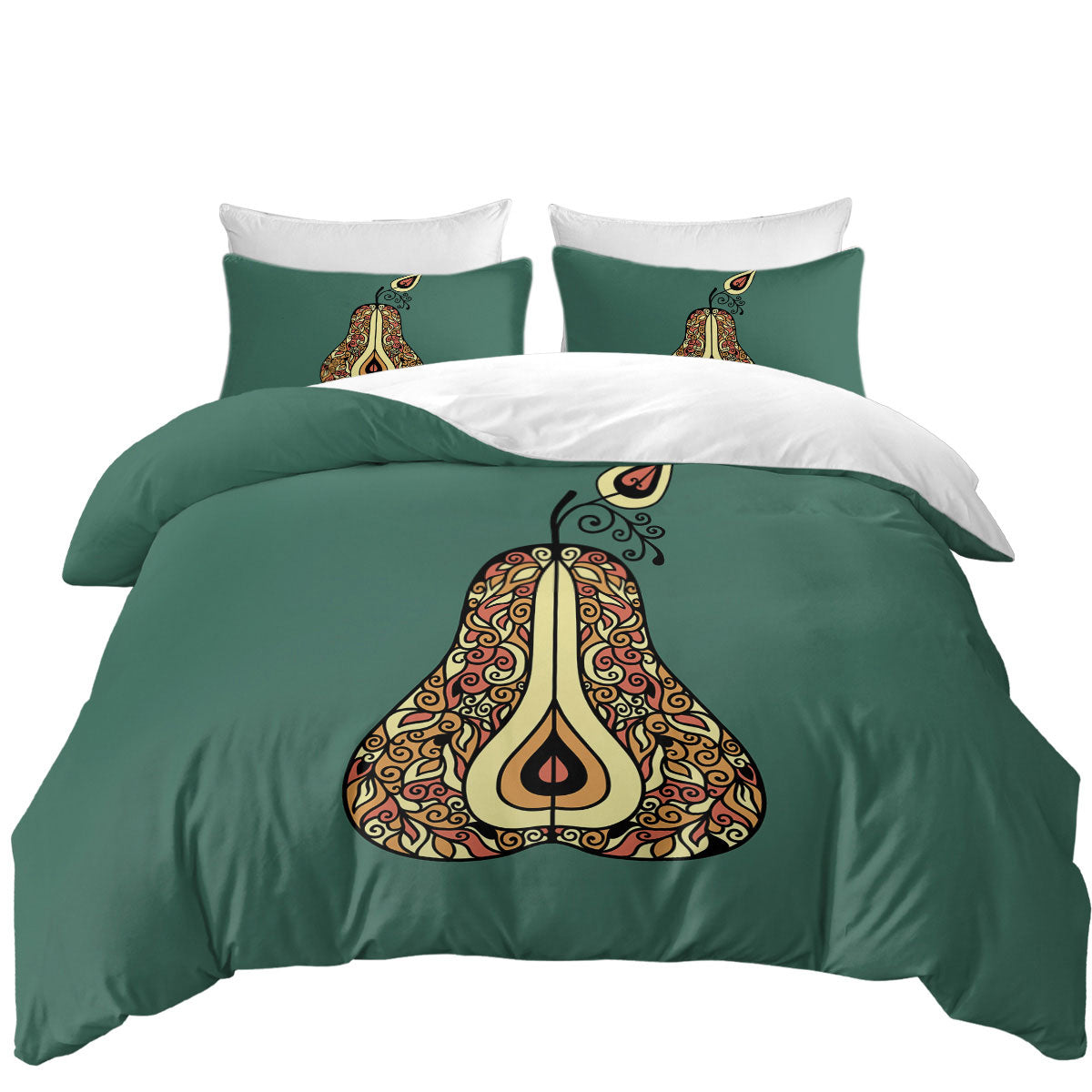 Pear Cut Duvet Cover – Handful of Prints