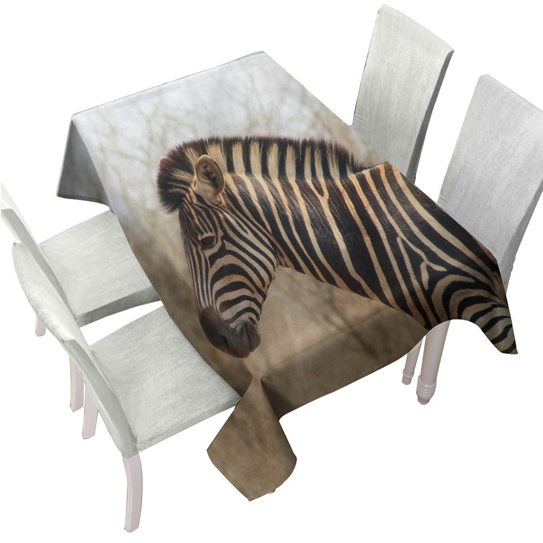 Photo of Wild Zebra Tablecloths