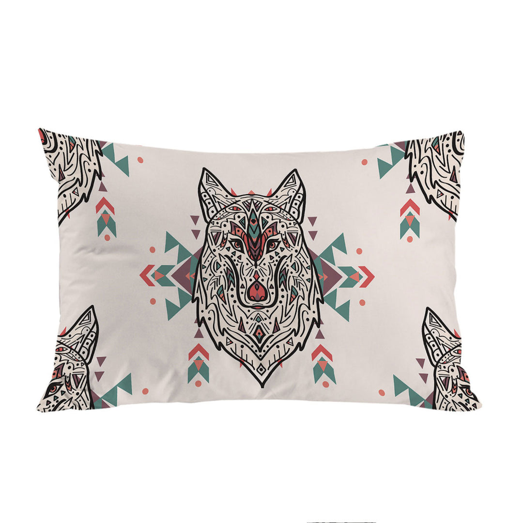 Pillow Cases with Persian Wolf