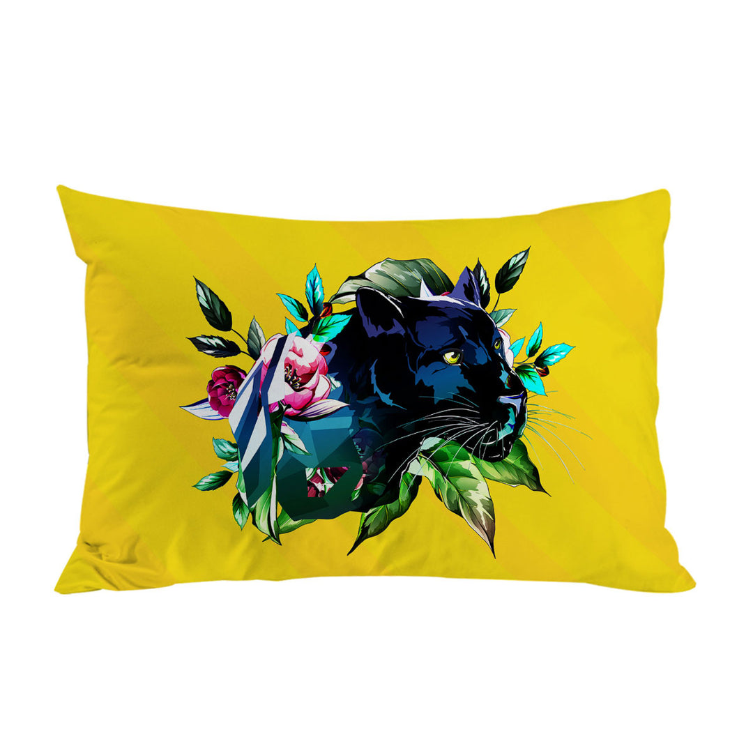 Pillow Cases with Tropical Vibes Panther
