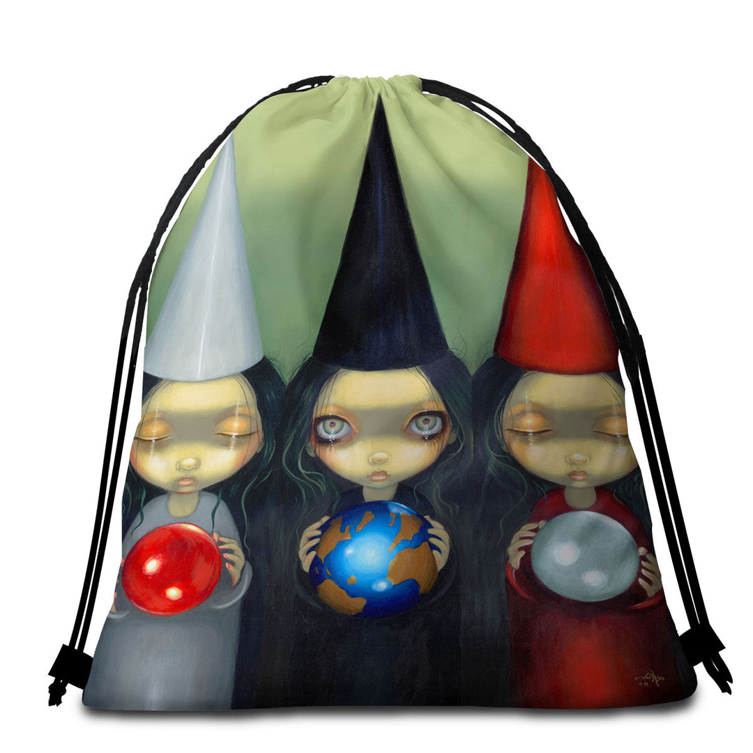 Planetary Witches Planetary Forces Mars Earth Venus Beach Towel Pack