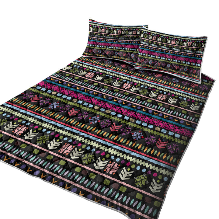 Purplish African Design Quilt Stores Near Me