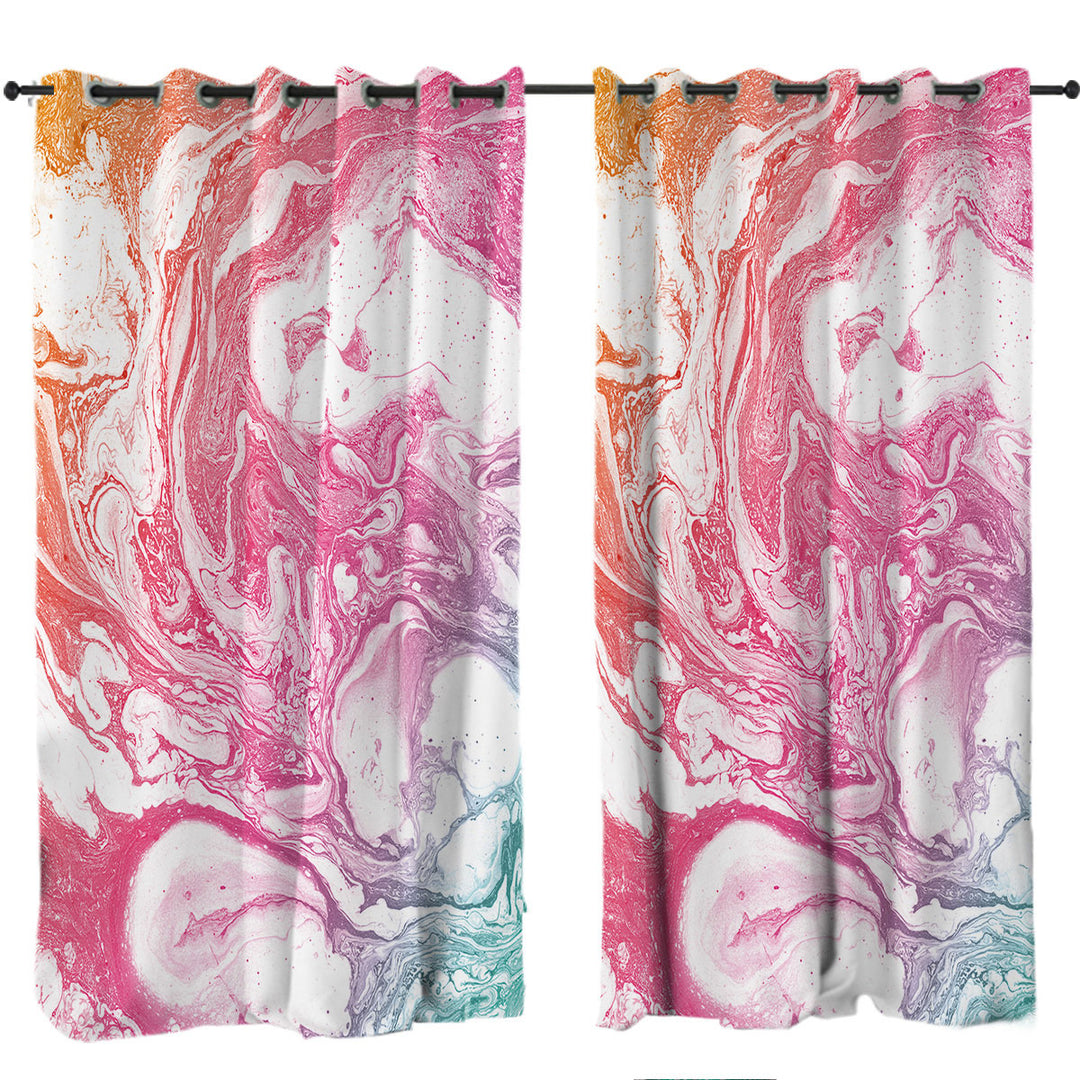 Purplish Marble Curtain
