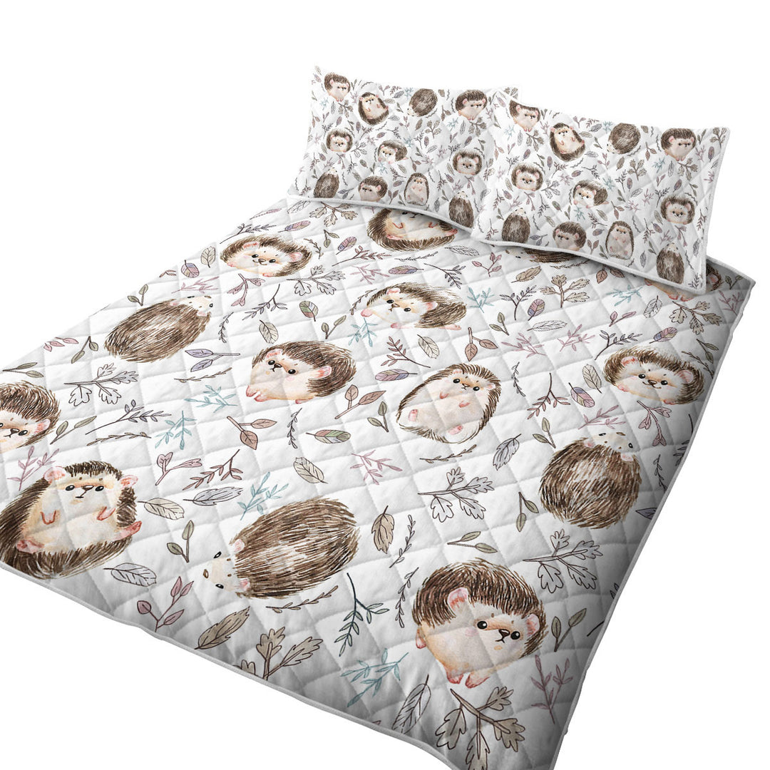 Quilt Shop Near Me with Cute Hedgehog Pattern