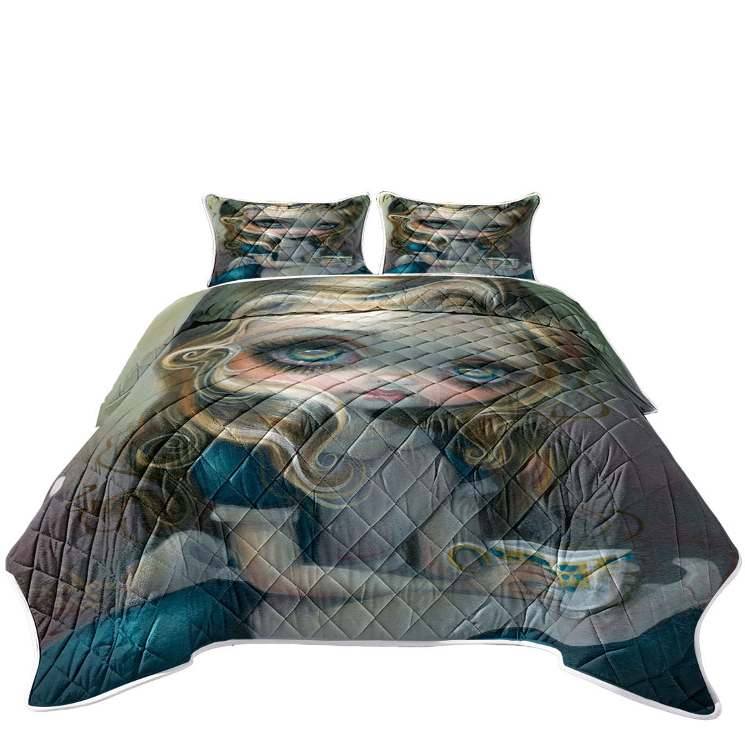 Quilt shop near me with Alice_s Advice Tea Cup Alice